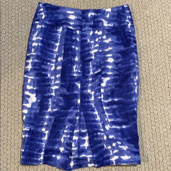 Anthropologie EVA FRANCO ARACA BLUE Skirt size 0 - Picture 3 of 4
